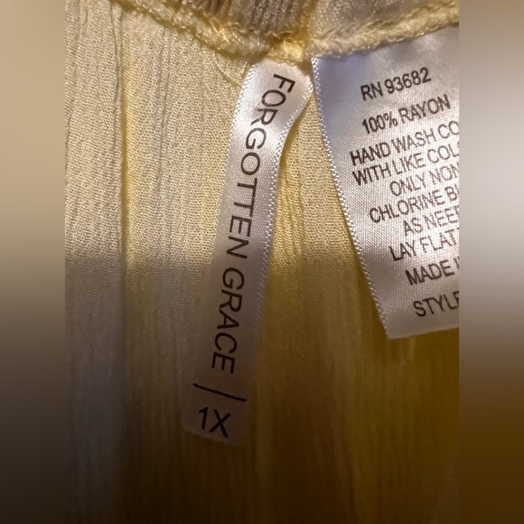 Yellow swing top - Picture 4 of 5